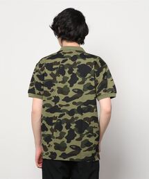 A Bathing Ape カモフラージュ ポロシャツ A BATHING APE® 1st Camo Jacquard Relax Fit Polo Shirt | Bape