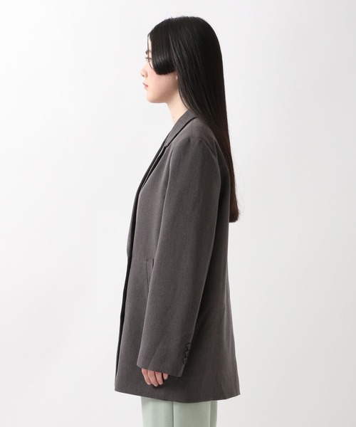 ALAND（エーランド）の「3.3Field Trip／OVER FITダブルジャケット 2275855（テーラードジャケット・レディース・ブラック/グレー・FREE）」の14枚目の写真