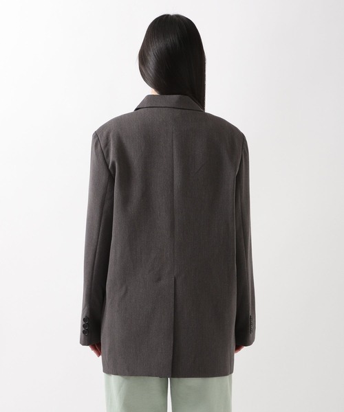 ALAND（エーランド）の「3.3Field Trip／OVER FITダブルジャケット 2275855（テーラードジャケット・レディース・ブラック/グレー・FREE）」の15枚目の写真