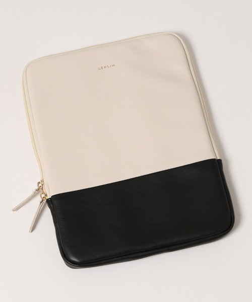 LEPSIM(レプシィム)の「【HAPPYカラーSPRING】タブレットケース 269189(PC・タブレットケース・レディース・ホワイト系その他/グリーン系その他/ピンク系その他・ONE SIZE)」の2枚目の写真