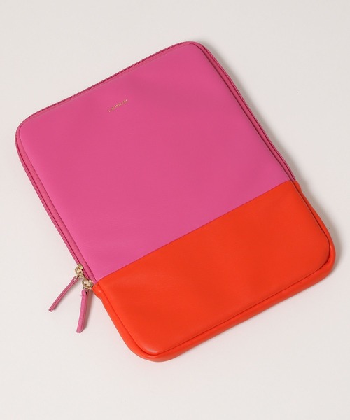 LEPSIM(レプシィム)の「【HAPPYカラーSPRING】タブレットケース 269189(PC・タブレットケース・レディース・ホワイト系その他/グリーン系その他/ピンク系その他・ONE SIZE)」の3枚目の写真