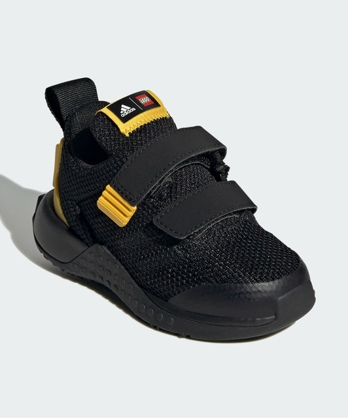 adidas(アディダス)の「adidas × LEGO スポーツ Pro / adidas × LEGO Sport Pro / アディダス(キッズ/子供用)(スニーカー・キッズ・イエロー/ブラック×イエロー/レッド/ブルー/イエロー系その他/ブラック・16cm/12cm/11cm/15.0cm/14.0cm/13.0cm)」の3枚目の写真