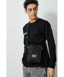 AZUL by moussy（アズールバイマウジー）の「HIGH DENSITY NYLON MINI BAG/ハイデンシティーナイロンミニバッグ（ショルダーバッグ・メンズ）」