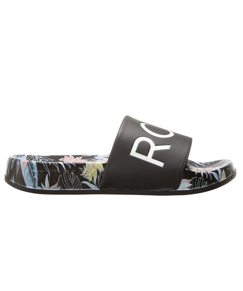 ROXY(ロキシー)の「SLIPPY PRINTED PLUS/ロキシーシャワーサンダル(スライドサンダル)(サンダル・レディース・ホワイト/ブラック/ピンク・SMALL/MEDIUM/LARGE)」の5枚目の写真