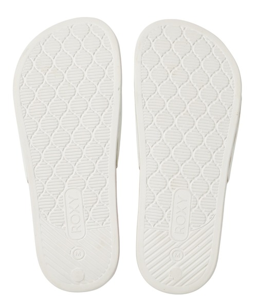 ROXY(ロキシー)の「SLIPPY PRINTED PLUS/ロキシーシャワーサンダル(スライドサンダル)(サンダル・レディース・ホワイト/ブラック/ピンク・SMALL/MEDIUM/LARGE)」の11枚目の写真