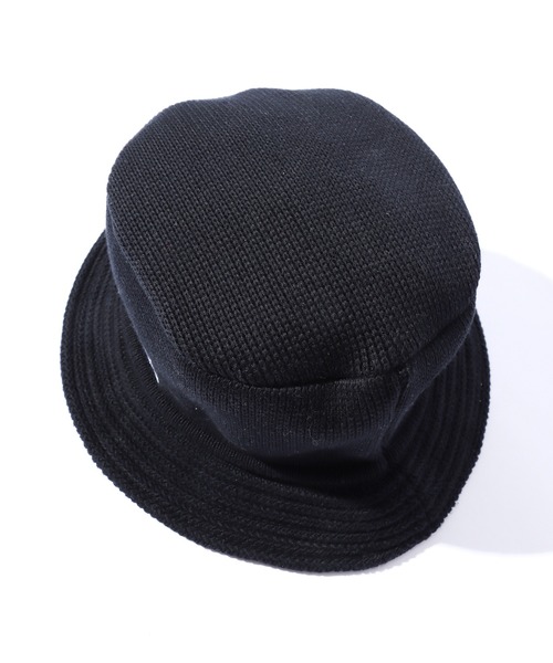 STARTER（スターター）の「STARTER/スターター STC KNIT BUCKETベーシック コットン ニットバケットハット クロシェハット（ハット・メンズ・ホワイト/ブラック/ブルー/ライトブラウン/バーガンディー・FREE）」の11枚目の写真