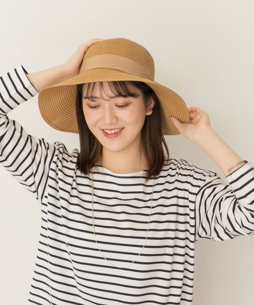 RODE SKO（ロデスコ）の「洗えるたためるハット（ハット・レディース・ブラック/ベージュ/アイボリー・FREE）」の11枚目の写真