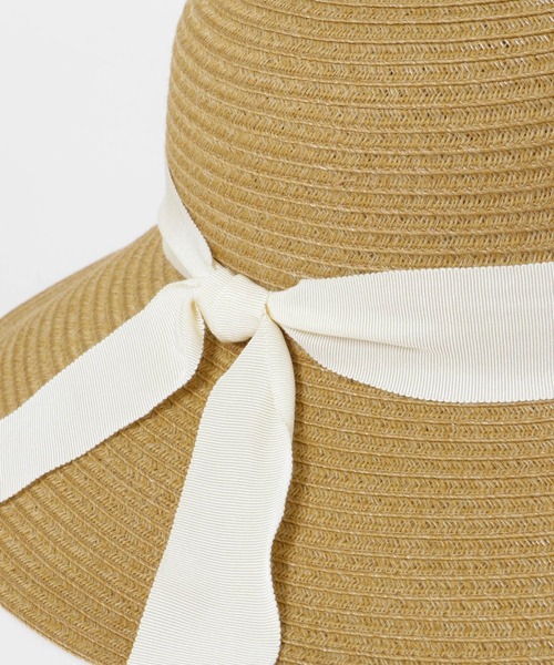 RODE SKO（ロデスコ）の「洗えるたためるハット（ハット・レディース・ブラック/ベージュ/アイボリー・FREE）」の22枚目の写真