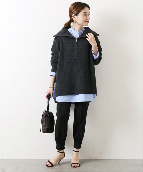 JOURNAL STANDARD(ジャーナルスタンダード)の「《WEB限定追加2》ピンタックジョガーパンツ(その他パンツ・レディース・ブラック・36/38)」の12枚目の写真