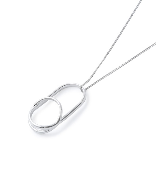 ADAM ET ROPE'(アダムエロペ)の「【LES BIJOUX】ダブルリングネックレス(ネックレス・レディース・シルバー/ゴールド・FREE)」の8枚目の写真