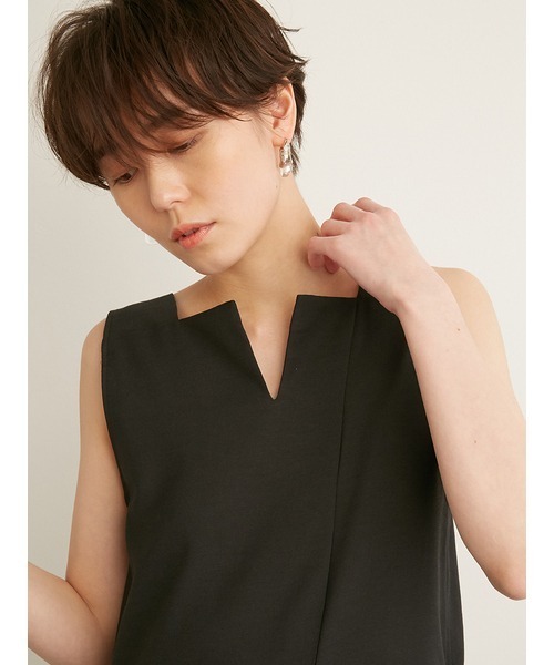 emmi（エミ）の「【emmi atelier】フロントタックオールインワン