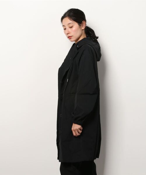 MAISON BREEZE(メゾンブリーズ)の「【MAISON BREEZE】ライトロングパーカー KNF(マウンテンパーカー・レディース・ブラック/ベージュ/ネイビー/グレー/カーキ・FREE)」の6枚目の写真