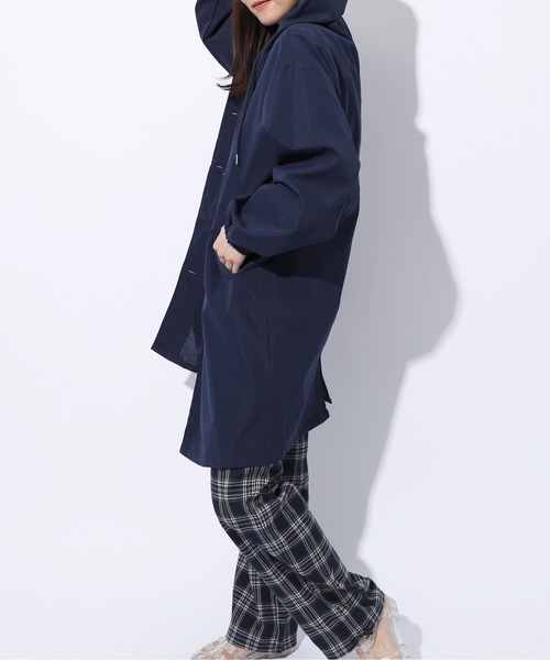 MAISON BREEZE(メゾンブリーズ)の「【MAISON BREEZE】ライトロングパーカー KNF(マウンテンパーカー・レディース・ブラック/ベージュ/ネイビー/グレー/カーキ・FREE)」の9枚目の写真