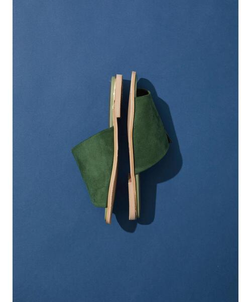 AMERICAN HOLIC（アメリカンホリック）の「スエード調フラットサンダル（サンダル・レディース・グリーン/ブルー/ピンク・L/M/S）」の9枚目の写真