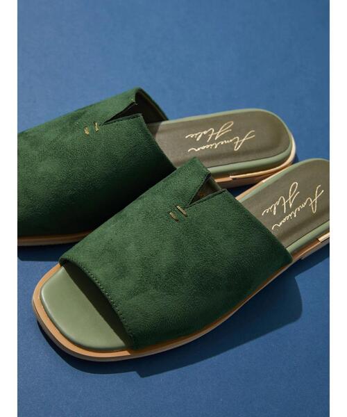 AMERICAN HOLIC（アメリカンホリック）の「スエード調フラットサンダル（サンダル・レディース・グリーン/ブルー/ピンク・L/M/S）」の10枚目の写真