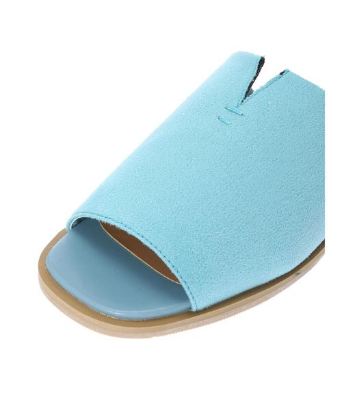 AMERICAN HOLIC（アメリカンホリック）の「スエード調フラットサンダル（サンダル・レディース・グリーン/ブルー/ピンク・L/M/S）」の21枚目の写真