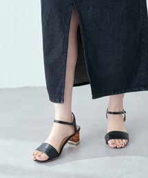 natural couture | クリアヒールサンダル(サンダル)