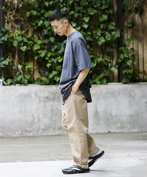 JOURNAL STANDARD relume（ジャーナルスタンダード　レリューム）の「《追加》CALIFORNIA シェフカラーパンツ（チノパンツ・メンズ・ホワイト/ブラック/ベージュ/グリーン/ブルー/レッド・SMALL/MEDIUM/LARGE/X-LARGE）」の8枚目の写真