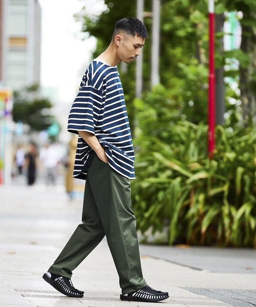 JOURNAL STANDARD relume（ジャーナルスタンダード　レリューム）の「《追加》CALIFORNIA シェフカラーパンツ（チノパンツ・メンズ・ホワイト/ブラック/ベージュ/グリーン/ブルー/レッド・SMALL/MEDIUM/LARGE/X-LARGE）」の16枚目の写真