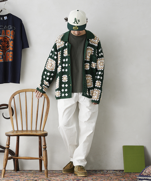 JOURNAL STANDARD relume（ジャーナルスタンダード　レリューム）の「《追加》CALIFORNIA シェフカラーパンツ（チノパンツ・メンズ・ホワイト/ブラック/ベージュ/グリーン/ブルー/レッド・SMALL/MEDIUM/LARGE/X-LARGE）」の20枚目の写真