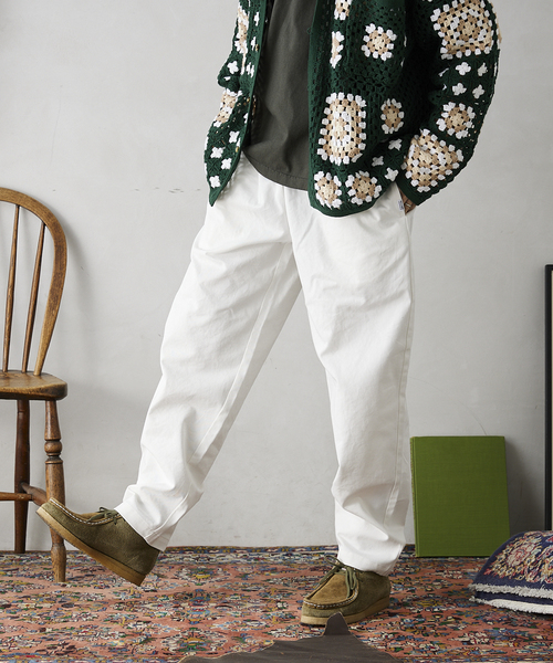 JOURNAL STANDARD relume（ジャーナルスタンダード　レリューム）の「《追加》CALIFORNIA シェフカラーパンツ（チノパンツ・メンズ・ホワイト/ブラック/ベージュ/グリーン/ブルー/レッド・SMALL/MEDIUM/LARGE/X-LARGE）」の21枚目の写真