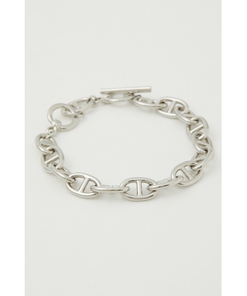 AZUL by moussy(アズールバイマウジー)の「LINK CHAIN BRACELET/リンクチェーンブレスレット(ブレスレット・レディース・シルバー/ゴールド系その他・FREE)」の6枚目の写真