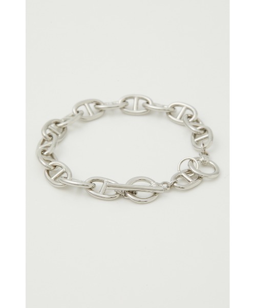 AZUL by moussy(アズールバイマウジー)の「LINK CHAIN BRACELET/リンクチェーンブレスレット(ブレスレット・レディース・シルバー/ゴールド系その他・FREE)」の7枚目の写真