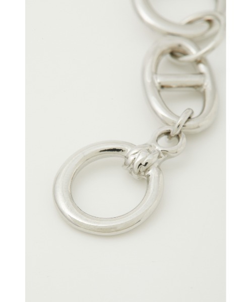 AZUL by moussy(アズールバイマウジー)の「LINK CHAIN BRACELET/リンクチェーンブレスレット(ブレスレット・レディース・シルバー/ゴールド系その他・FREE)」の9枚目の写真