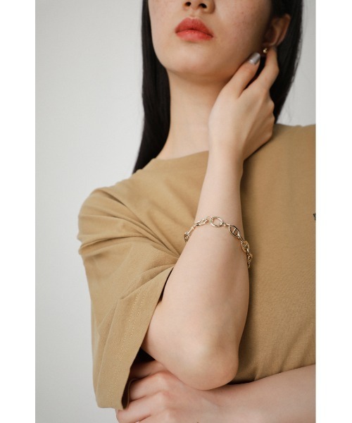 AZUL by moussy(アズールバイマウジー)の「LINK CHAIN BRACELET/リンクチェーンブレスレット(ブレスレット・レディース・シルバー/ゴールド系その他・FREE)」の12枚目の写真