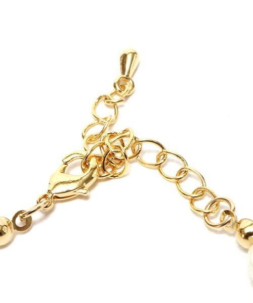 atmos pink（アトモスピンク）の「atmos pink シェルネックレス（ネックレス・レディース・アイボリー・FREE）」の3枚目の写真