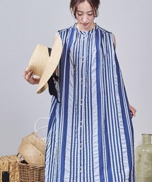 LUPILIEN | シアーサッカーワンピース(ワンピース)