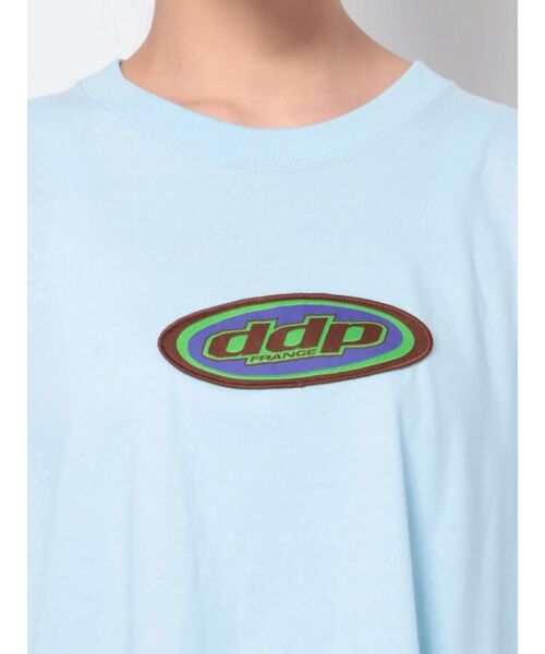 jouetie(ジュエティ)の「ddp BIG Tシャツ【コラボ】(Tシャツ/カットソー・レディース・ブラック/オフホワイト/ブルー・MEDIUM)」の19枚目の写真