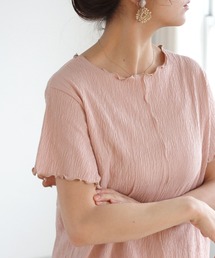 Crisp | バイカラーメロウショートTシャツ(Tシャツ/カットソー)