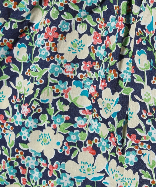 BONTON（ボントン）の「3ヶ月～2歳用　リバティプリントブラウス（シャツ/ブラウス・キッズ・ベージュ/ブルー/ターコイズブルー/ピンク・12MONTH/18MONTH/2YEAR/3MONTH）」の10枚目の写真