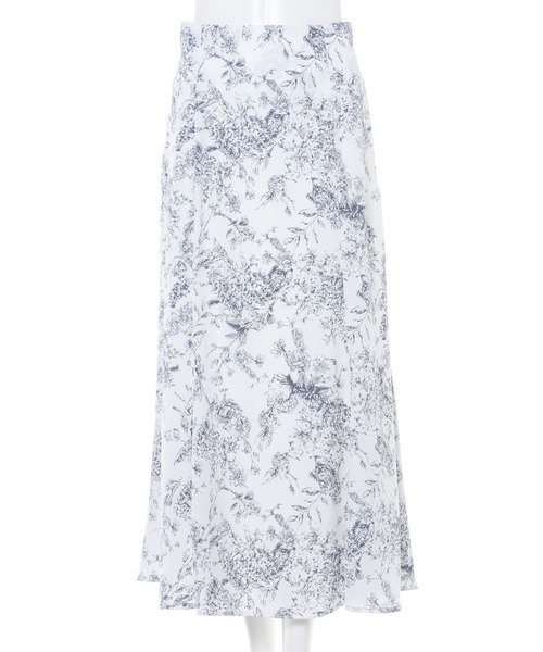 INGNI（イング）の「BACKレースUP花柄マーメイド／スカート（スカート・レディース・ホワイト×レッド/ホワイト×ブルー/ホワイト×グレー・FREE）」の22枚目の写真