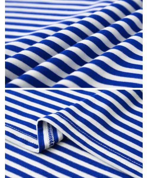 ボーダーフレンチスリーブチュニック