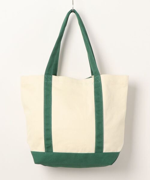 NOSTALGICA（ノスタルジカ）の「【 LOONEY TUNES / NOSTALGICA 】 ルーニー・テューンズ エンブロイダリー ビッグトート（トートバッグ・レディース・ホワイト×グリーン・FREE）」の4枚目の写真