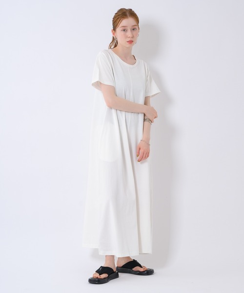 Paradise Picnic（パラダイスピクニック）の「Dignite collier ニットベストセットワンピース（ワンピース・レディース・チャコールグレー/ホワイト・FREE）」の10枚目の写真