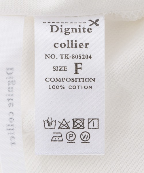 Paradise Picnic（パラダイスピクニック）の「Dignite collier ニットベストセットワンピース（ワンピース・レディース・チャコールグレー/ホワイト・FREE）」の19枚目の写真