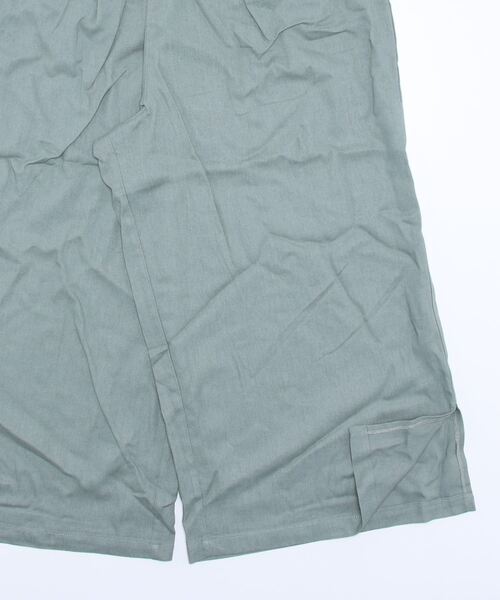 Samansa Mos2（サマンサ モスモス）の「脇スリットストレートパンツ（その他パンツ・レディース・ブラウン/ミント/ブラック/ベージュ/グレー・ﾌﾘ-）」の15枚目の写真