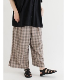 Samansa Mos2 | 脇スリットストレートパンツ(その他パンツ)
