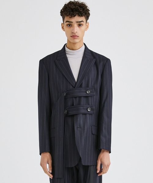 UJOH（ウジョー）の「W Belted 3BS JKT（テーラードジャケット）」 - WEAR