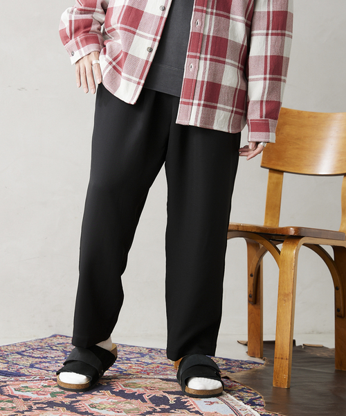 JOURNAL STANDARD relume（ジャーナルスタンダード　レリューム）の「セミワイドデニムスラックス（デニムパンツ・メンズ・ブラック/ネイビー・MEDIUM/LARGE）」の12枚目の写真