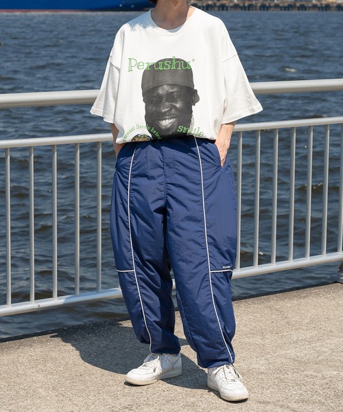 Perushu(ペルーシュ)の「パイピングスノーパンツ(その他パンツ・メンズ・ブラック/ネイビー/グリーン・SMALL/LARGE/MEDIUM)」の6枚目の写真