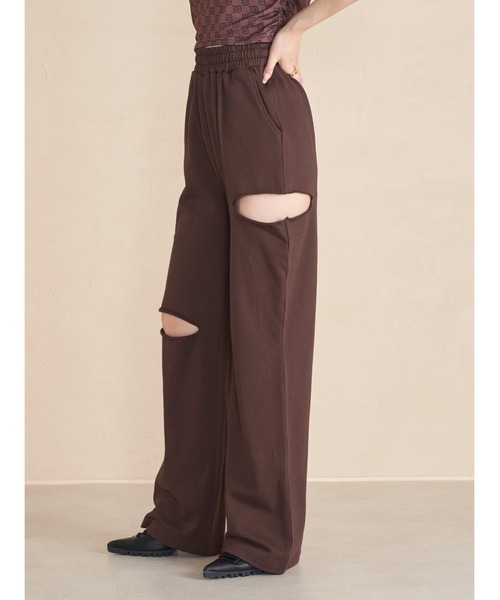 ※mr※【最終値下げ】darich カットオフスウェットパンツ ダーリッチ Darich カットオフスウェットパンツ （ベージュ
