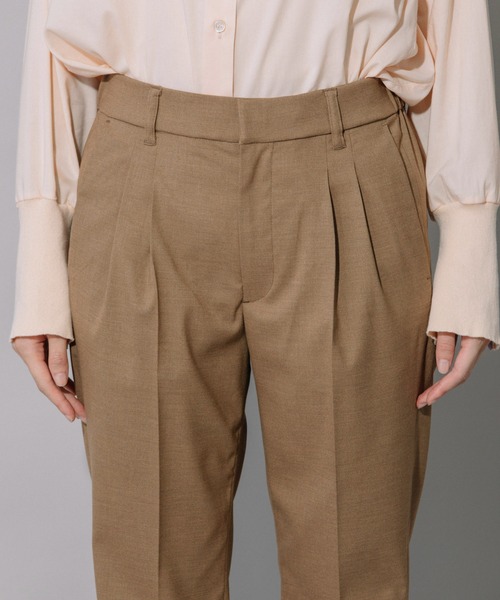 Munich（ミューニック）の「TRクロスサイドジップタックパンツ（その他パンツ・レディース・ブラック/パープル/オリーブ/キャメル・S/M/XS）」の16枚目の写真