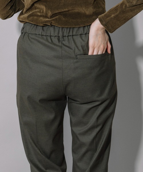 Munich（ミューニック）の「TRクロスサイドジップタックパンツ（その他パンツ・レディース・ブラック/パープル/オリーブ/キャメル・S/M/XS）」の15枚目の写真