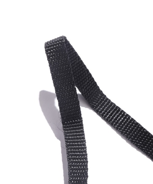 MELO（メロ）の「MELO/メロ DRAWSTRING BAG ショルダーバック 巾着バック（ショルダーバッグ・メンズ・ブラック/ターコイズブルー/イエロー/タン・ONE SIZE）」の9枚目の写真