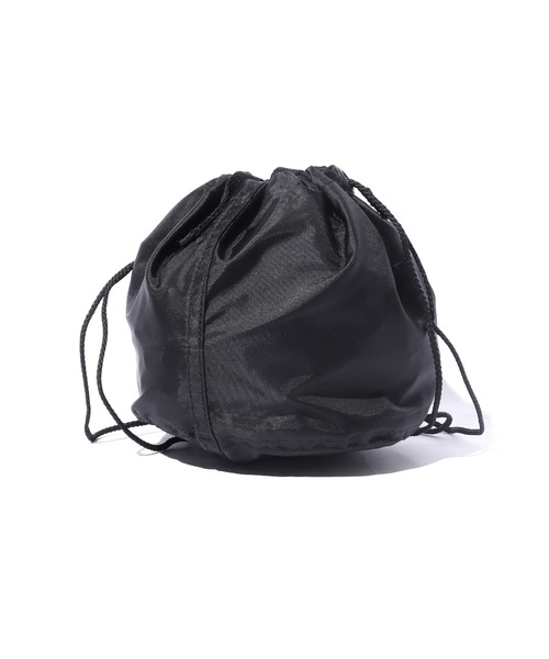 MELO（メロ）の「MELO/メロ DRAWSTRING BAG ショルダーバック 巾着バック（ショルダーバッグ・メンズ・ブラック/ターコイズブルー/イエロー/タン・ONE SIZE）」の6枚目の写真