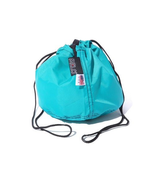 MELO（メロ）の「MELO/メロ DRAWSTRING BAG ショルダーバック 巾着バック（ショルダーバッグ・メンズ・ブラック/ターコイズブルー/イエロー/タン・ONE SIZE）」の18枚目の写真
